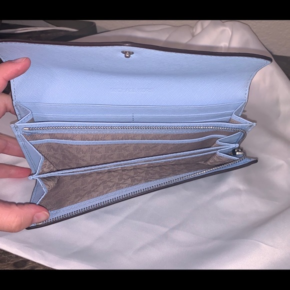 Blue Michael Kors Wallet - Picture 3 of 3
